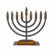 Load image into Gallery viewer, Prairie Dance Proudly Handmade in South Dakota, USA Menorah Menorah