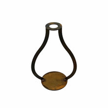 Load image into Gallery viewer, Prairie Dance Proudly Handmade in South Dakota, USA Modern Steel Vase - Medium