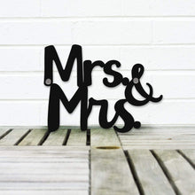 Load image into Gallery viewer, Spunky Fluff Proudly handmade in South Dakota, USA Small / Black Mrs. & Mrs.