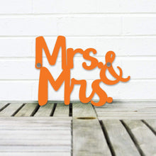 Load image into Gallery viewer, Spunky Fluff Proudly handmade in South Dakota, USA Small / Orange Mrs. & Mrs.
