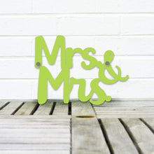 Load image into Gallery viewer, Spunky Fluff Proudly handmade in South Dakota, USA Small / Pear Green Mrs. & Mrs.