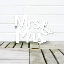 Load image into Gallery viewer, Spunky Fluff Proudly handmade in South Dakota, USA Small / White Mrs. & Mrs.