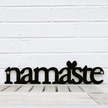 Load image into Gallery viewer, Spunky Fluff Proudly handmade in South Dakota, USA Small / Black Namaste

