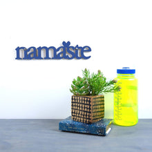 Load image into Gallery viewer, Spunky Fluff Proudly handmade in South Dakota, USA Small / Cobalt Blue Namaste