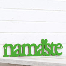 Load image into Gallery viewer, Spunky Fluff Proudly handmade in South Dakota, USA Small / Grass Green Namaste
