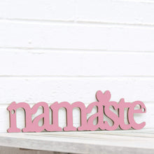 Load image into Gallery viewer, Spunky Fluff Proudly handmade in South Dakota, USA Small / Pink Namaste