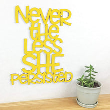 Load image into Gallery viewer, Spunky Fluff Proudly handmade in South Dakota, USA Nevertheless She Persisted