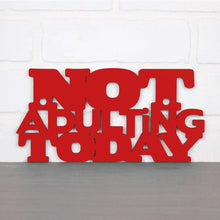 Load image into Gallery viewer, Spunky Fluff Proudly handmade in South Dakota, USA Medium / Red Not Adulting Today