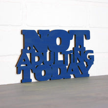 Load image into Gallery viewer, Spunky Fluff Proudly handmade in South Dakota, USA Small / Cobalt Blue Not Adulting Today