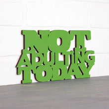 Load image into Gallery viewer, Spunky Fluff Proudly handmade in South Dakota, USA Small / Grass Green Not Adulting Today