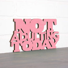 Load image into Gallery viewer, Spunky Fluff Proudly handmade in South Dakota, USA Small / Pink Not Adulting Today