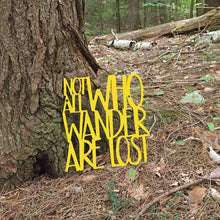 Load image into Gallery viewer, Spunky Fluff Proudly handmade in South Dakota, USA Not all Who Wander are Lost