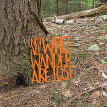 Load image into Gallery viewer, Spunky Fluff Proudly handmade in South Dakota, USA Not all Who Wander are Lost