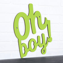 Load image into Gallery viewer, Spunky Fluff Proudly handmade in South Dakota, USA Large / Pear Green Oh Boy!