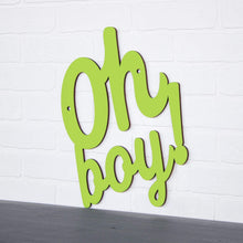 Load image into Gallery viewer, Spunky Fluff Proudly handmade in South Dakota, USA Medium / Pear Green Oh Boy!