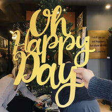 Load image into Gallery viewer, Spunky Fluff Proudly handmade in South Dakota, USA Oh Happy Day