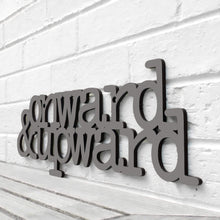 Load image into Gallery viewer, Spunky Fluff Proudly handmade in South Dakota, USA Medium / Charcoal Gray Onward & Upward