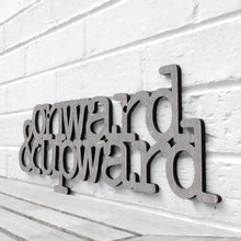 Load image into Gallery viewer, Spunky Fluff Proudly handmade in South Dakota, USA Medium / Weathered Gray Onward & Upward