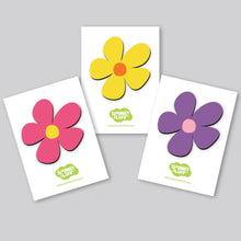 Load image into Gallery viewer, Spunky Fluff Proudly handmade in South Dakota, USA Painted Flower Magnet
