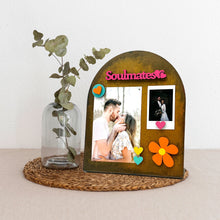 Load image into Gallery viewer, Spunky Fluff Proudly handmade in South Dakota, USA Painted Flower Magnet