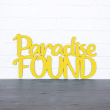 Load image into Gallery viewer, Spunky Fluff Proudly handmade in South Dakota, USA Medium / Yellow Paradise Found