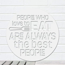 Load image into Gallery viewer, Spunky Fluff Proudly Handmade in South Dakota, USA People Who Love to Eat Are Always the Best People