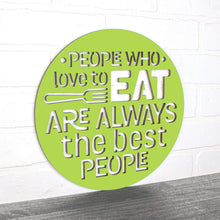 Load image into Gallery viewer, Spunky Fluff Proudly Handmade in South Dakota, USA People Who Love to Eat Are Always the Best People