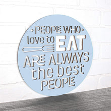 Load image into Gallery viewer, Spunky Fluff Proudly Handmade in South Dakota, USA People Who Love to Eat Are Always the Best People
