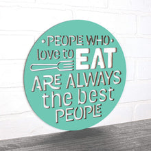 Load image into Gallery viewer, Spunky Fluff Proudly Handmade in South Dakota, USA People Who Love to Eat Are Always the Best People