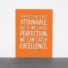 Load image into Gallery viewer, Spunky Fluff Proudly Handmade in South Dakota, USA Orange Perfection is not attainable