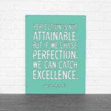 Load image into Gallery viewer, Spunky Fluff Proudly Handmade in South Dakota, USA Teal Perfection is not attainable