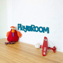 Load image into Gallery viewer, Spunky Fluff Proudly Handmade in South Dakota, USA Teal Play Room