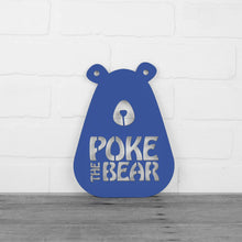 Load image into Gallery viewer, Spunky Fluff Proudly Handmade in South Dakota, USA Small / Cobalt Blue Poke the Bear