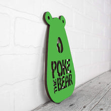 Load image into Gallery viewer, Spunky Fluff Proudly Handmade in South Dakota, USA Small / Grass Green Poke the Bear