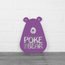 Load image into Gallery viewer, Spunky Fluff Proudly Handmade in South Dakota, USA Small / Purple Poke the Bear
