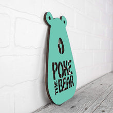 Load image into Gallery viewer, Spunky Fluff Proudly Handmade in South Dakota, USA Small / Turquoise Poke the Bear