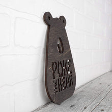 Load image into Gallery viewer, Spunky Fluff Proudly Handmade in South Dakota, USA Small / Weathered Ebony Poke the Bear