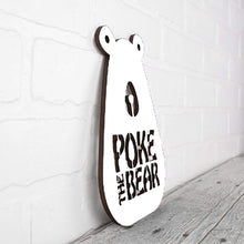 Load image into Gallery viewer, Spunky Fluff Proudly Handmade in South Dakota, USA Small / White Poke the Bear