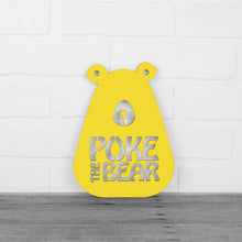 Load image into Gallery viewer, Spunky Fluff Proudly Handmade in South Dakota, USA Small / Yellow Poke the Bear