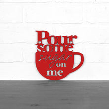 Load image into Gallery viewer, Spunky Fluff Proudly Handmade in South Dakota, USA Medium / Red Pour Some Sugar on Me