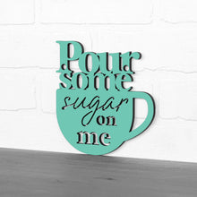 Load image into Gallery viewer, Spunky Fluff Proudly Handmade in South Dakota, USA Small / Turquoise Pour Some Sugar on Me