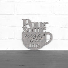 Load image into Gallery viewer, Spunky Fluff Proudly Handmade in South Dakota, USA Small / Weathered Gray Pour Some Sugar on Me