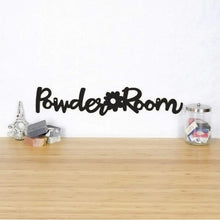 Load image into Gallery viewer, Spunky Fluff Proudly Handmade in South Dakota, USA Black Powder Room