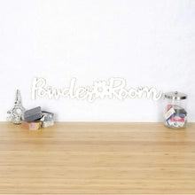 Load image into Gallery viewer, Spunky Fluff Proudly Handmade in South Dakota, USA White Powder Room