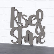 Load image into Gallery viewer, Spunky Fluff Proudly Handmade in South Dakota, USA Medium / Charcoal Gray Rise & Shine