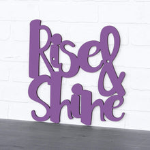 Load image into Gallery viewer, Spunky Fluff Proudly Handmade in South Dakota, USA Medium / Purple Rise & Shine