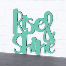 Load image into Gallery viewer, Spunky Fluff Proudly Handmade in South Dakota, USA Medium / Turquoise Rise & Shine