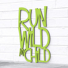 Load image into Gallery viewer, Spunky Fluff Proudly Handmade in South Dakota, USA Medium / Pear Green Run Wild My Child
