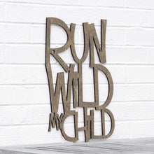 Load image into Gallery viewer, Spunky Fluff Proudly Handmade in South Dakota, USA Medium / Weathered Brown Run Wild My Child
