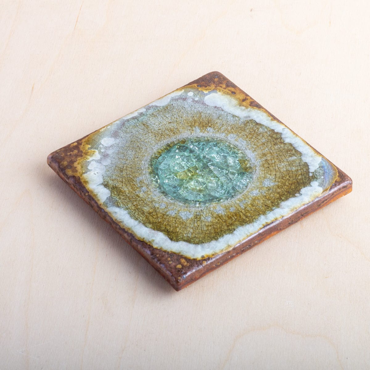 Square Ceramic Coaster – Sticks and Steel